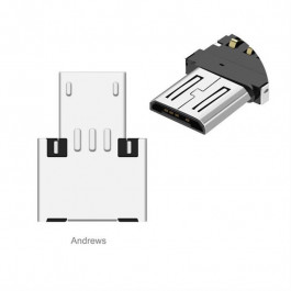 XoKo AC-055 USB - Micro USB серебряный (XK-AC055-SL)