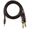 Planet waves Готовий кабель PW-MPTS-06 Custom Series 1/8” to Dual 1/4” Audio Cable 1.8m - зображення 1