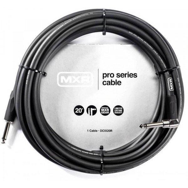 Dunlop DCIX20R MXR PRO SERIES INSTRUMENT CABLE 20ft (Straight/Right) - зображення 1
