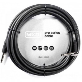 Dunlop DCIX20R MXR PRO SERIES INSTRUMENT CABLE 20ft (Straight/Right)