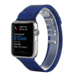 Epik Ремінець для Apple Watch 38mm/40mm Milanese Loop Watch Band Comouflage Blue