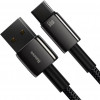 Baseus USB-A to Type-C 66W 11V 6A 2M Tungsten Gold Black (CATWJ-C01) - зображення 8