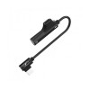 Адаптер USB Type-C SkyDolphin AU03 Type-C to Type-C/3.5mm Black (ADPT-00027)
