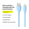 Baseus Jelly Liquid Silica Gel USB to Lightning 1.2m Blue (CAGD000003) - зображення 2