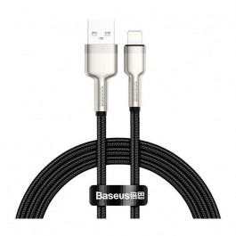 Baseus Cafule Series Metal Data Cable USB to IP 2.4A 1m Black (CALJK-A01)