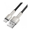 Baseus Cafule Series Metal Data Cable USB to IP 2.4A 1m Black (CALJK-A01) - зображення 4