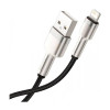 Baseus Cafule Series Metal Data Cable USB to IP 2.4A 1m Black (CALJK-A01) - зображення 8
