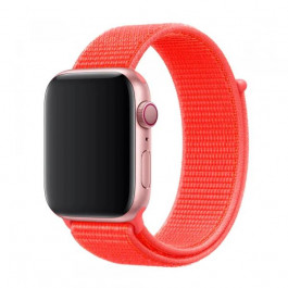 Epik Ремінець для Apple Watch 42mm/44mm Nylon Sport Loop Hot Pink