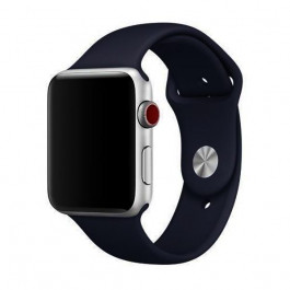 Epik Ремінець для Apple Watch 42mm/44mm Silicone Watch Band Midnight Blue