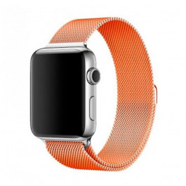 Epik Ремінець для Apple Watch 42mm/44mm Milanese Loop Watch Band Orange