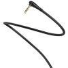 Hoco UPA14 AUX Elbow design audio cable TRS 3.5 1m Black (6931474712844) - зображення 2