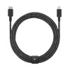 NATIVE UNION Belt Cable XL USB-C to Lightning 3m Cosmos Black (BELT-CL-CS-BK-3-NP) - зображення 1