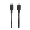 NATIVE UNION Belt Cable XL USB-C to Lightning 3m Cosmos Black (BELT-CL-CS-BK-3-NP) - зображення 2