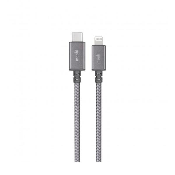 Moshi Integra USB-C to Lightning Cable Titanium Gray 1.2m (99MO084041) - зображення 1