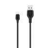 XO NB103 USB Type-A to USB Type-C 1m Black - зображення 2