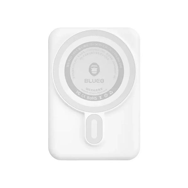 Blueo Wireless Powebank 10000 mAh White (P010WHT) - зображення 1