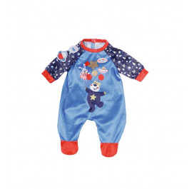 Zapf Creation Одежда для куклы - Праздничный комбинезон (синий)  831090-2