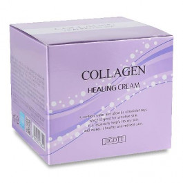 Jigott Питательный крем для лица  Collagen Healing Cream с коллагеном 100 мл (8809210036524)
