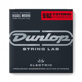 Dunlop Струны для электрогитары DEN0962 Light Nickel Plated Steel Electric Guitar 7 Strings 9/62
