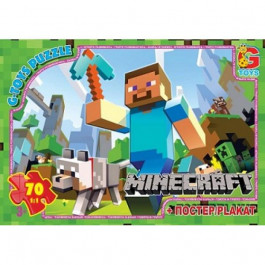 G-Toys Minecraft - пазлы (MC771)