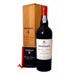 Graham's Вино 2016 Винтаж Порт красное портвейн 0,75л в деревянном ящике (5608309004405)