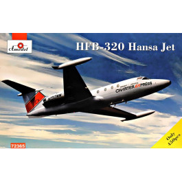 Amodel Административный самолет HFB-320 Hansa Jet, авиакомпания Charter Express (AMO72365)