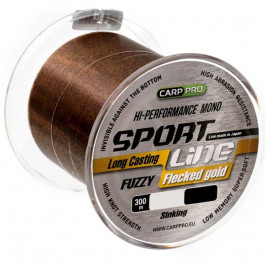 Carp Pro Sport Line Fuzzy Flecked Gold / 0.351mm 300m 8.8kg (CP2303-0351)
