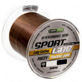 Carp Pro Sport Line Fuzzy Flecked Gold / 0.286mm 300m 6.0kg (CP2303-0286)