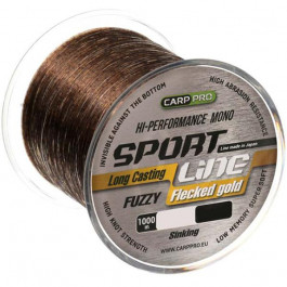 Carp Pro Sport Line Fuzzy Flecked Gold / 0.31mm 1000m 7.0kg (CP2310-0310)