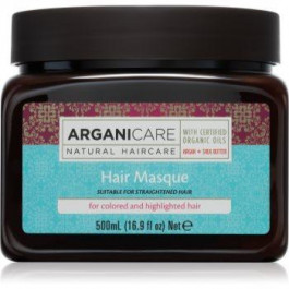 ArganiCare Argan Oil & Shea Butter Hair Masque глибоко зволожуюча маска для фарбованого волосся 500 мл