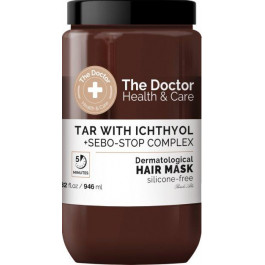 The Doctor Health & Care Маска для волосся  Health & Care Tar With Ichthyol + Sebo-Stop Complex 946 мл (8588006041637)