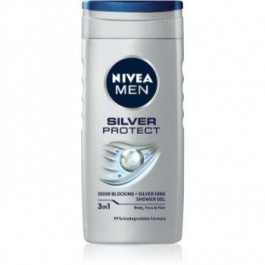 Nivea Men Silver Protect гель для душу для чоловіків 250 мл