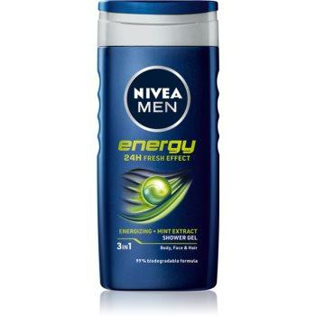 Nivea Men Energy гель для душу для чоловіків 250 мл - зображення 1