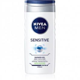 Nivea Men Sensitive гель для душу для чоловіків 250 мл