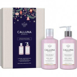 Scottish Fine Soaps Calluna Botanicals Luxury Festive Duo подарунковий набір Vanilla&Rose (для тіла)