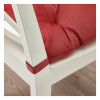 IKEA MALINDA Подушка на стілець темно-червона 40/35х38х7 см (105.728.00) - зображення 3