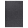 IKEA MORUM Ковер безворсовый, 160x230, темно-серый (402.035.57) - зображення 1