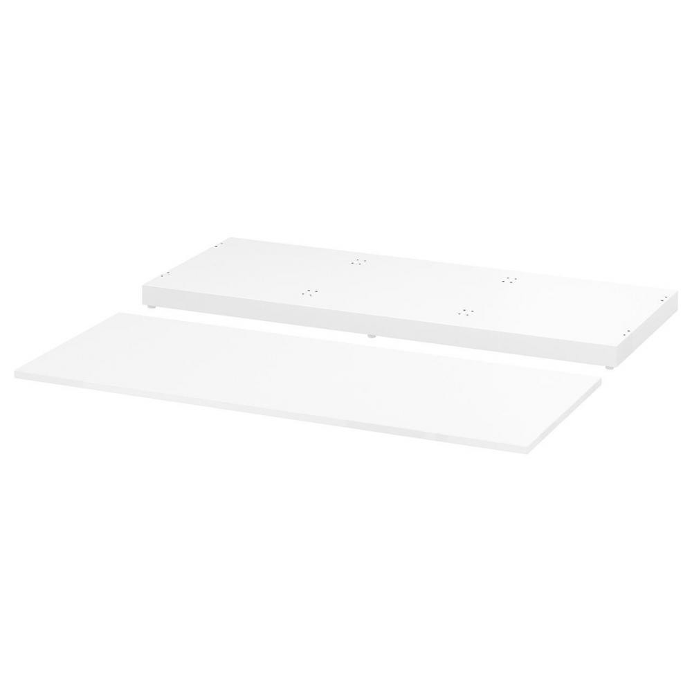 IKEA NORDLI Столешница и цоколь, белый (403.834.74) - зображення 1