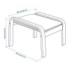 IKEA POANG-3 brazowy/Hillared antracyt (491.978.73) - зображення 10