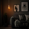 IKEA SUNNEBY / MOLNART, 194.913.62, Підвісний світильник із лампою, білий, еліпсовидні різнокольорові - зображення 3
