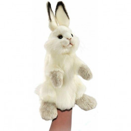 Hansa Puppet Белый кролик 34 см (7156)