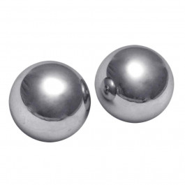XR Brands Master Series Titanica Extreme Steel Orgasm Balls, срібні (848518004321)