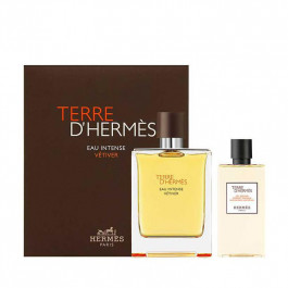 Hermes Набір  Terre DANDamp;amp;#39; Eau Intense Vetiver для чоловіків - set (edp 100 ml + sh/g 80 ml)