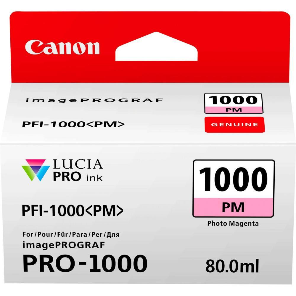 Canon PFI-1000PM Photo Magenta (0551C001) - зображення 1