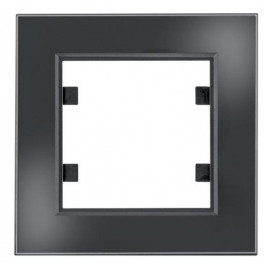Hager WL9011 Lumina-Passion 1Х черное стекло
