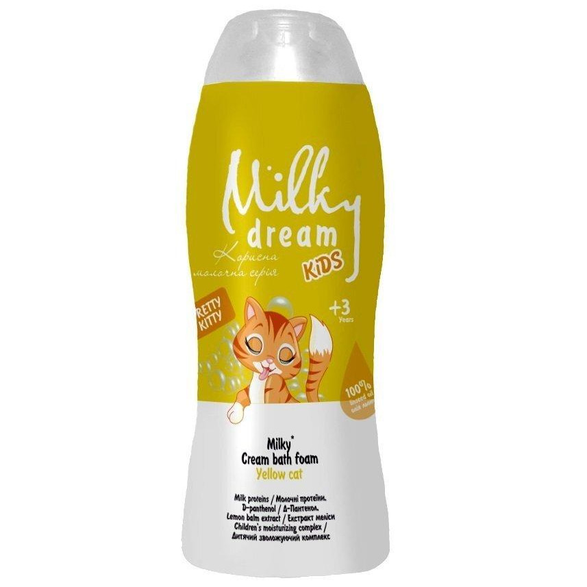 Milky Dream Крем-пена для ванны Желтая Кошечка 300 мл,  1896 4820205301896 - зображення 1