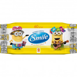 Smile Вологі серветки  Minions 60 шт. (4823071628012)