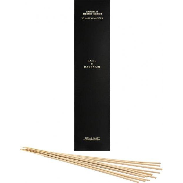 Cereria Molla Ароматичні палички  Incense Sticks 9" Basil & Mandarin 20 шт (8424405009215) - зображення 1