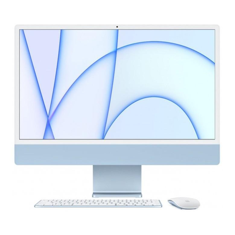 Apple iMac 24 M1 Blue (Z12X000LU) - зображення 1