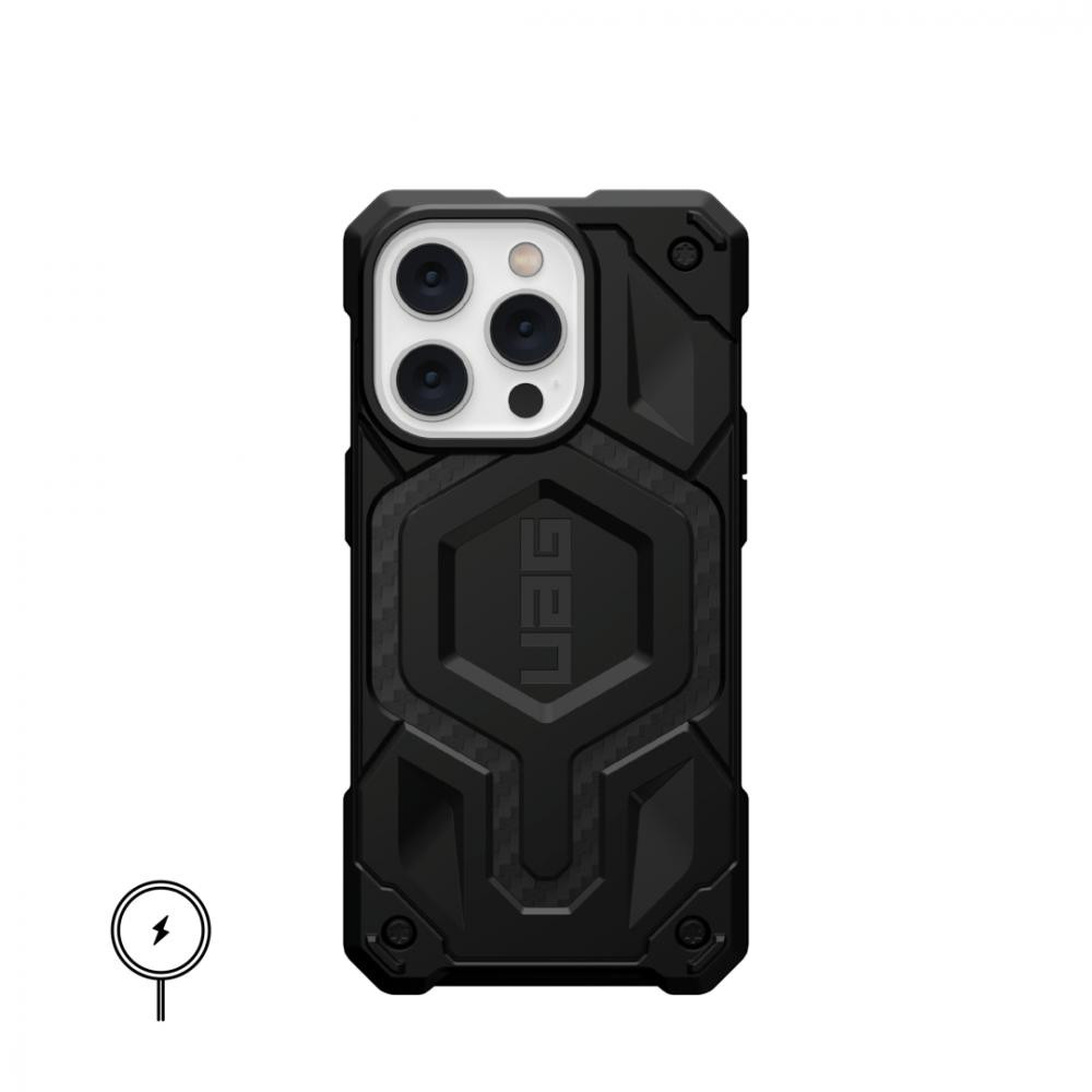 URBAN ARMOR GEAR iPhone 14 Pro Max Monarch Pro Magsafe Carbon Fiber (114031114242) - зображення 1